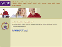 Tablet Screenshot of motomed.com.tr